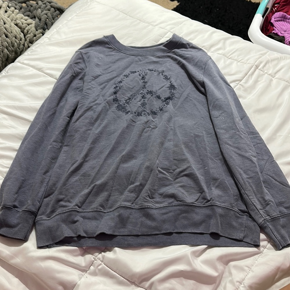 Blue Wallflower sweatshirt